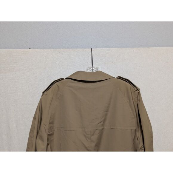 Vintage Clipper Mist All Weather Lined Trench Coat w/ Belt Men's Size 44 Long - Picture 15 of 15